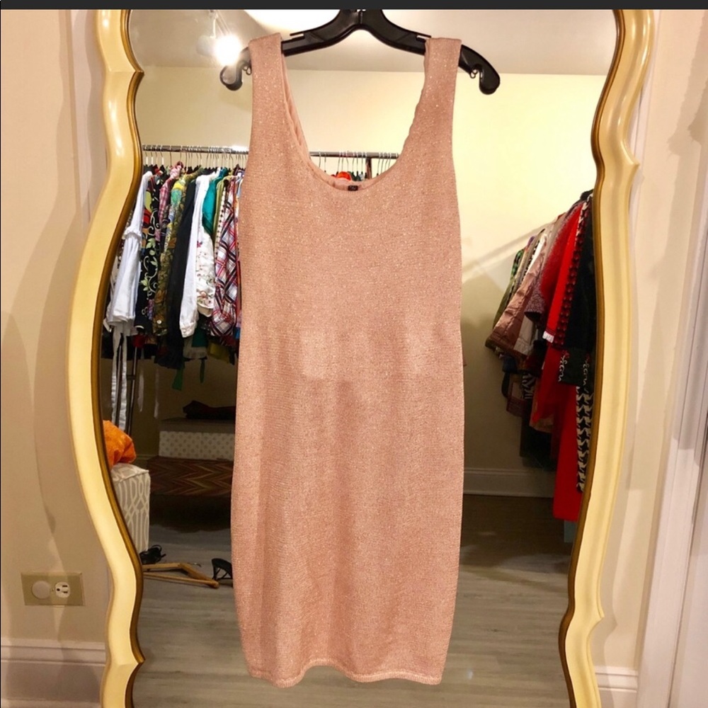 St. John Shimmer Knit Dress
